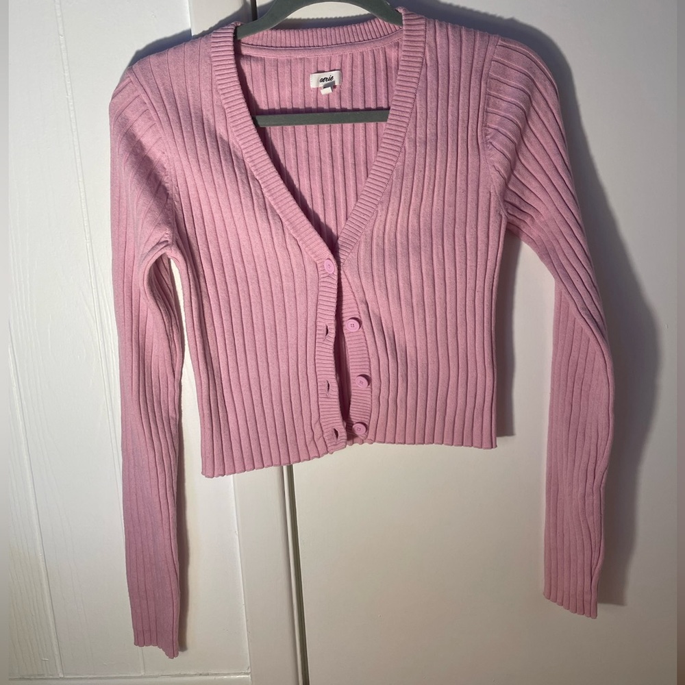 Aerie Button-up Cardigan/Sweater